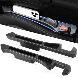 2PCS Car Seat Gap Filler Organizer, Universal Fit Gap Stopper for Cars SUV Tr... - Picture 1 of 6