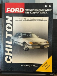 CHILTON Ford Crown Victoria, Mercury Grand Marquis 1989-2010 Repair Manual 26180 - Picture 1 of 2