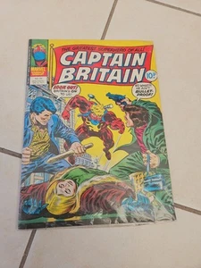CAPTAIN BRITAIN #28 20TH APRIL 1977 MARVEL BRITISH WEEKLY VFN - Picture 1 of 4