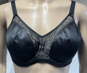 Sujetador alisador trasero con aros Goddess Yvette GD6750 negro 38DDD - Imagen 1 de 5