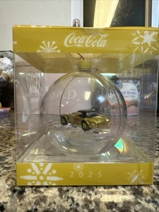 2025 M2 Machines Christmas Ornament Chase - Coca-Cola 1965 Ford Shelby Cobra - Picture 1 of 2