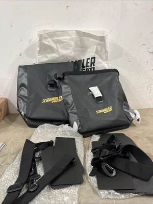 H. NOVAS BOLSAS LATERAIS OEM Ducati Scrambler Pannier 96781381A - Imagem 1 de 4