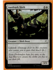 Aardvark Sloth - Foil - 0212 - MTG X Avatar The Last Airbender - Picture 1 of 1