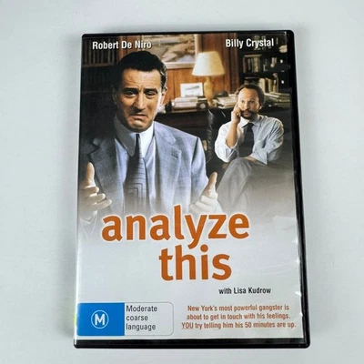 Analyse This (DVD 1999) Robert De Niro Billy Crystal Lisa Kudrow Region 4 - Image 1 of 3