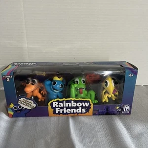 Juego de mini figuras Rainbow Friends Neon Series 2 - 4pk Nuevo - Imagen 1 de 1