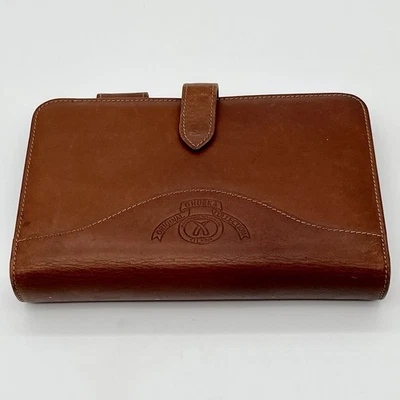 GHURKA винтажный коричневый кожаный планировщик органайзер - оригинальный номер 39 - Сделано в США - Изображение 1 из 4