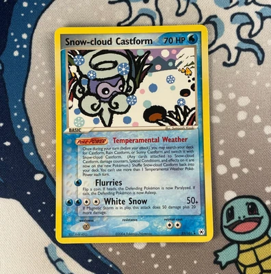 Snow-Cloud Castform 25/101 Non Holo EX Hidden Legends Vintage Pokemon Card NM/LP - Image 1 of 3