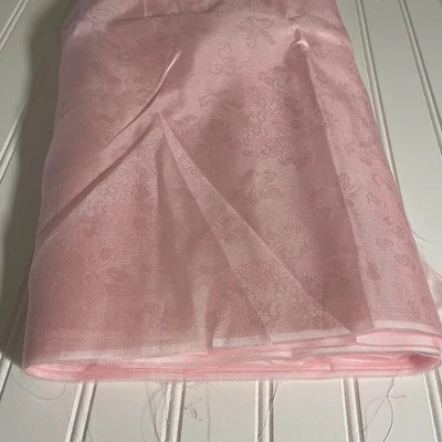 SILK Pink, FABRIC 12 Yards x 21 Inches Wide or 432 Inches x 22 Wide - Image 1 of 4