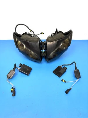 08-11 HONDA CBR1000RR FRONT HEADLIGHT HEAD LAMP OEM TESTED - Imagem 1 de 4