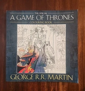 The Official A Game of Thrones Colouring Book 2011 - Unused - Picture 1 of 13