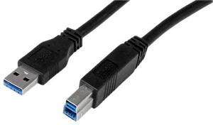 STARTECH - Câble USB 3.0 A vers B, 3m Noir - Photo 1/1