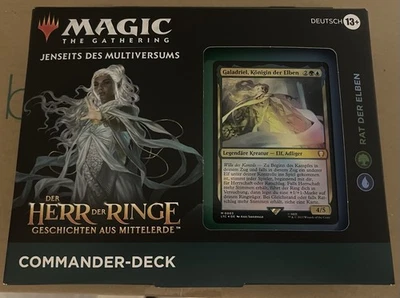 Magic The Gathering Commander Rat Der Elben Deutsch Neu OVP - Bild 1 von 4