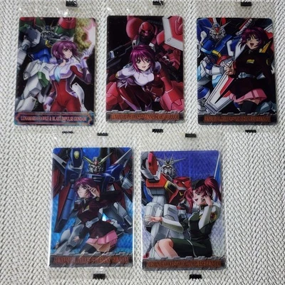 Lunamaria Hawke & Meyrin Hawke Gundam Wafer Card SP Set - Image 1 of 4
