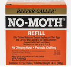 Reefer-Galler NO Moth Closet Hanger Refill Kills Clothes Moths, 2-7oz(PACK OF 1)