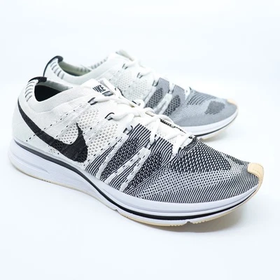 Nike. Flyknit Trainer White/Black 2017 Retro (AH8396-100) Size 9 US TARIFF PAID - Image 1 of 4