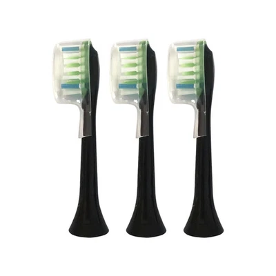 3 cabezales de cepillo de repuesto Philips Sonicare DiamondClean W3 | negro | sin caja Foto 1 de 2