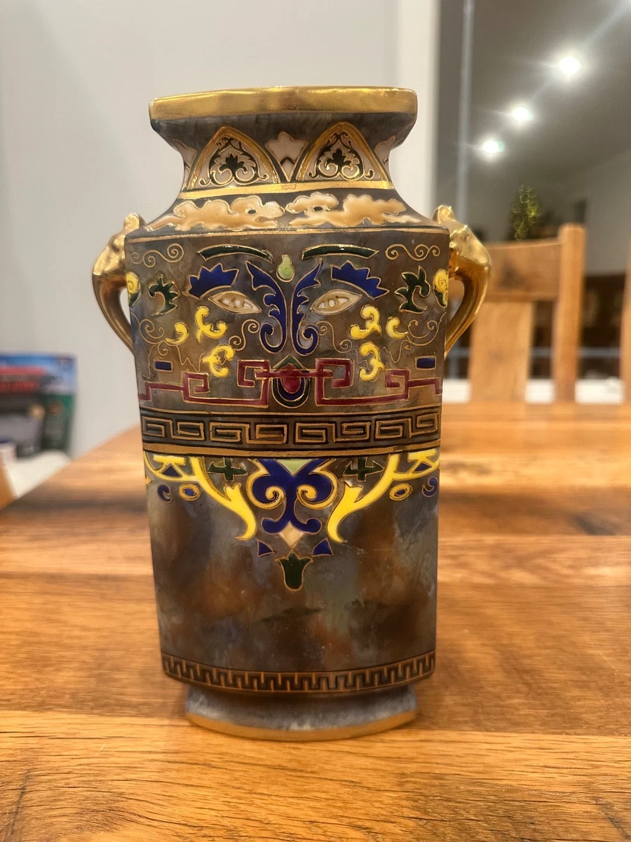 古い花瓶焼物 陶瓷古董原始1900-1940 年日本花瓶| eBay