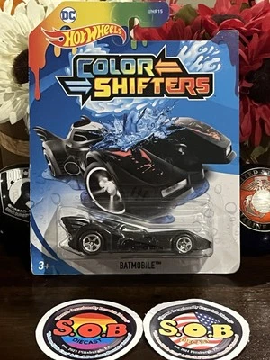Hot Wheels Color Shifters Batman Batmobile Black Diecast Sealed NM Condition - Image 1 of 4