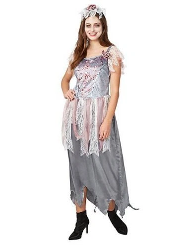 Джордж для взрослого на Хэллоуин призрак невесты карнавальный костюм 16-18 20-22 - Изображение 1 из 1