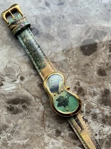 VintageSoftwatch By Exaequo Salvador Dali Art Series Original Band Box & Papers - Picture 1 of 5