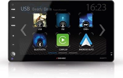 ZENEC Z-E3771 1-DIN DAB+ Autoradio kompatibel mit Peugeot Boxer II Serie 2 2024- - Bild 1 von 4