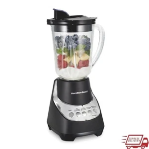 Wave Action Quiet Blender 48oz Glass Jar 12 Function Touchpad Ice Crushing 800W - Picture 1 of 12