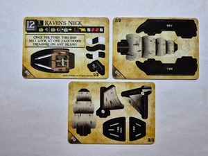 Wizkids Pirates CSG Raven's Neck #013 UNCOMMON Unpunched Ship - Picture 1 of 2