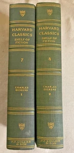 (HARVARD CLASSIC) BY DAVID COPPERFIELD BY CHARLES DICKEN, VOLUME ONE & TWO, 1917 - Imagen 1 de 8