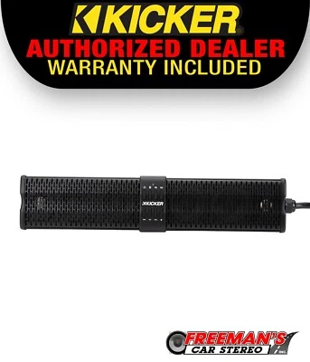 Barra de sonido resistente a la intemperie Kicker 47KPB1 20 pulgadas (51 cm) alimentada por Bluetooth Foto 1 de 4