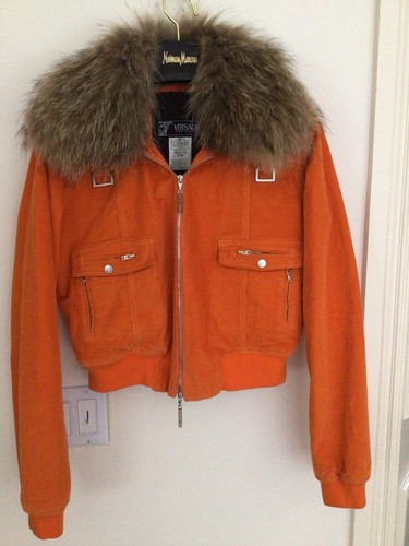 GIACCA VINTAGE DA DONNA VERSACE VELLUTO TAGLIA L