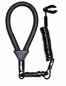 Atlantis Floating Wrist Lanyard Black #A8147 Yamaha - Foto 1 di 1