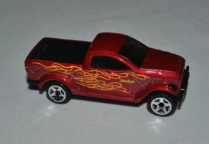 Hot Wheels Code Car 2007 - Dodge Power Wagon rojo metálico suelto - Imagen 1 de 3