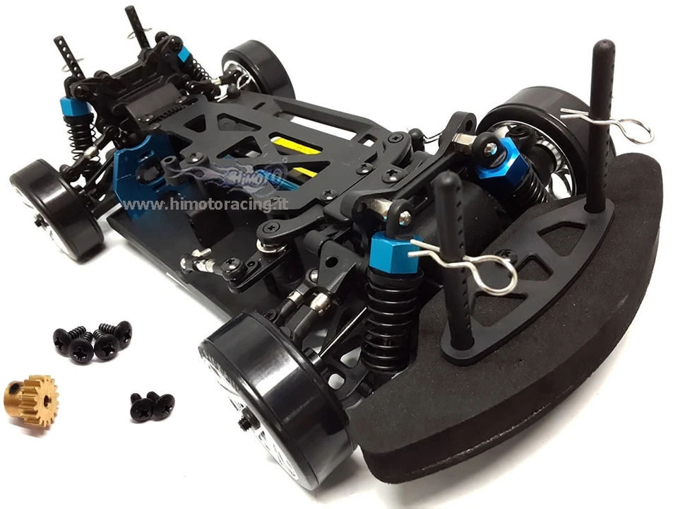 MACCHINA STRADALE DRIFT MECCANICA COMPLETA + PIGNONE E VITI 1:16 4WD HIMOTO - Immagine 1 di 1