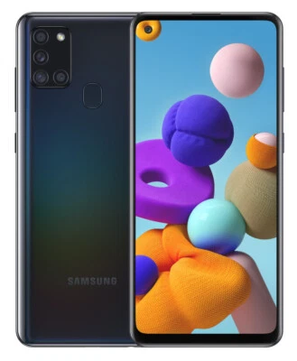 Samsung SM-A217F nero 32 GB ricondizionato buone condizioni - Immagine 1 di 4