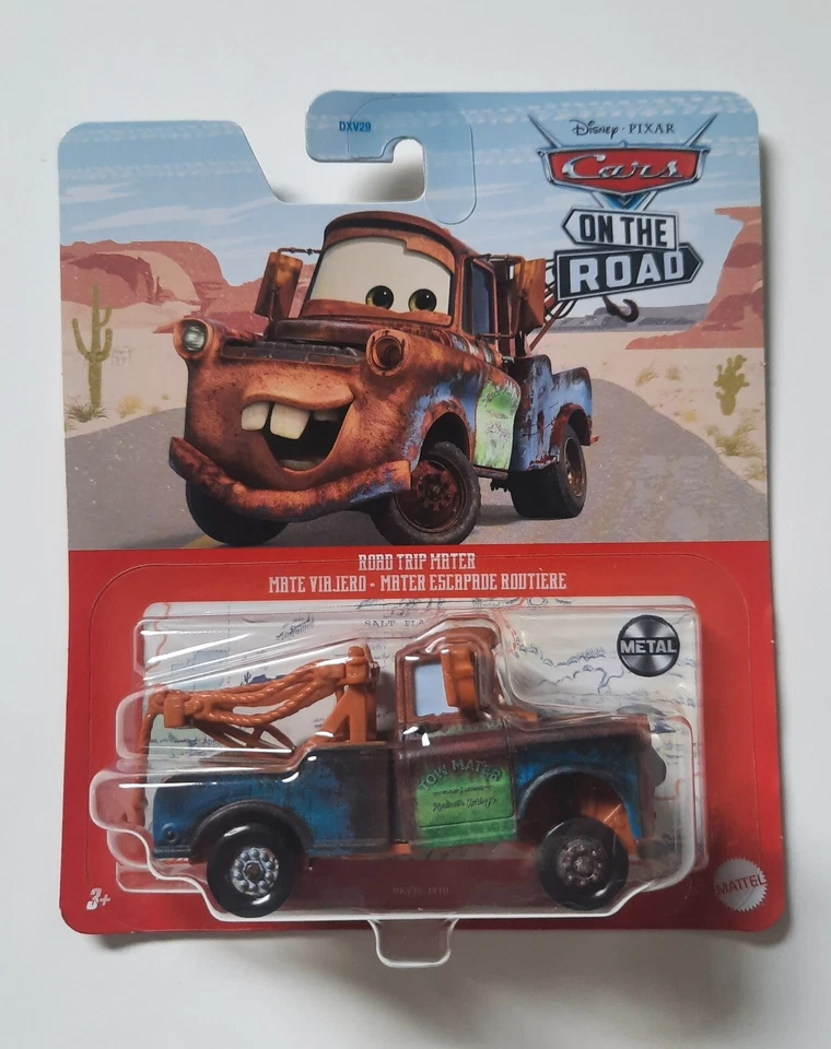 CRICCHETTO - ROAD TRIP MATER - Cars Pixar Disney - Die-Cast 1 55 - Mattel HKY35