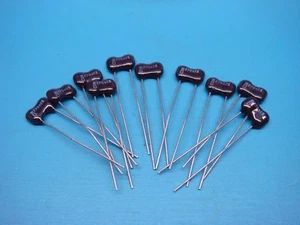 (10) CDE CD15FD271G03 270pF 500V 2% SILVER MICA RADIAL CAPACITOR - Picture 1 of 5
