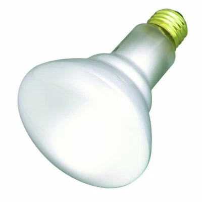 Satco S2810 130V Medium Base 30-Watt R20 Light Bulb, Frosted - Image 1 of 4