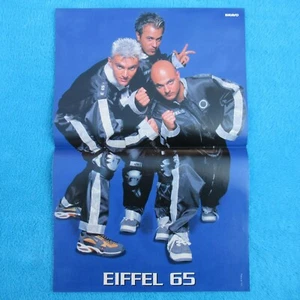 Eiffel 65 POSTER BRAVO 2 Seiten - Picture 1 of 2