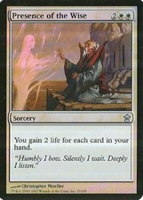 MTG - SOK - Presence of the Wise - Foil - NM