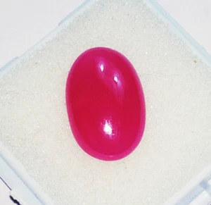 Piedra preciosa suelta rubí natural de 6,55 quilates con forma ovalada certificada - Imagen 1 de 4