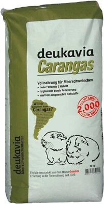 Deuka deukavia Carangas 20kg Meerschweinchen Meerschweinchenfutter mit Vitamin C - Bild 1 von 3
