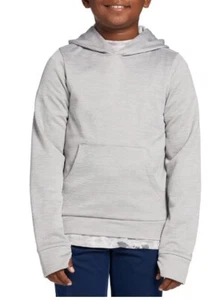 DSG Boy's Grey Long Sleeve Tricot Hoodie Size M - Picture 1 of 4