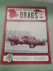 June 1965 Mid West Drags Magazine Mr Norm's Grand-Spaulding Dodge