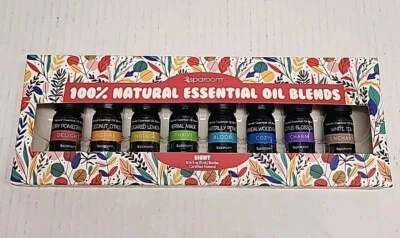 PAQUETE SENSORIAL DE PRIMAVERA DE TEMPORADA SpaRoom 8 piezas mezclas de aceites esenciales 5 ml cada una Foto 1 de 4