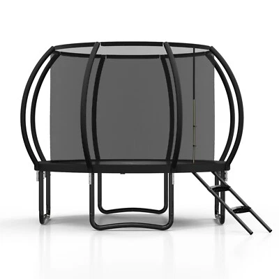 10 FT/12 FT/14 FT/16FT Trampoline Outdoor with Safety Enclosure Net and Ladder - Image 1 of 4