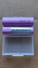 Lot of 6 Samsung Rechargeable 3.5Ah 3.7V IMRI8650 35E x6 Cells + Box