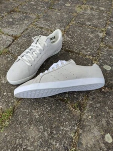adidas originals leder sneakers grau / glitzer accent 38,5 womens - Bild 1 von 2