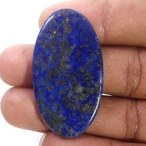 55.70 Cts Natural Lapis Lazuli Oval Cabochon Stunning Collector Loose Gemstone - Picture 1 of 5