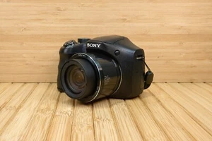 Sony Cybershot H200 Black 20.1MP Digital Camera, with 26x Optical Zoom - Picture 1 of 7