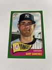 2019 Topps Gallery Heritage SP Gary Sanchez Green HT-21  #’d 095/250  Yankees